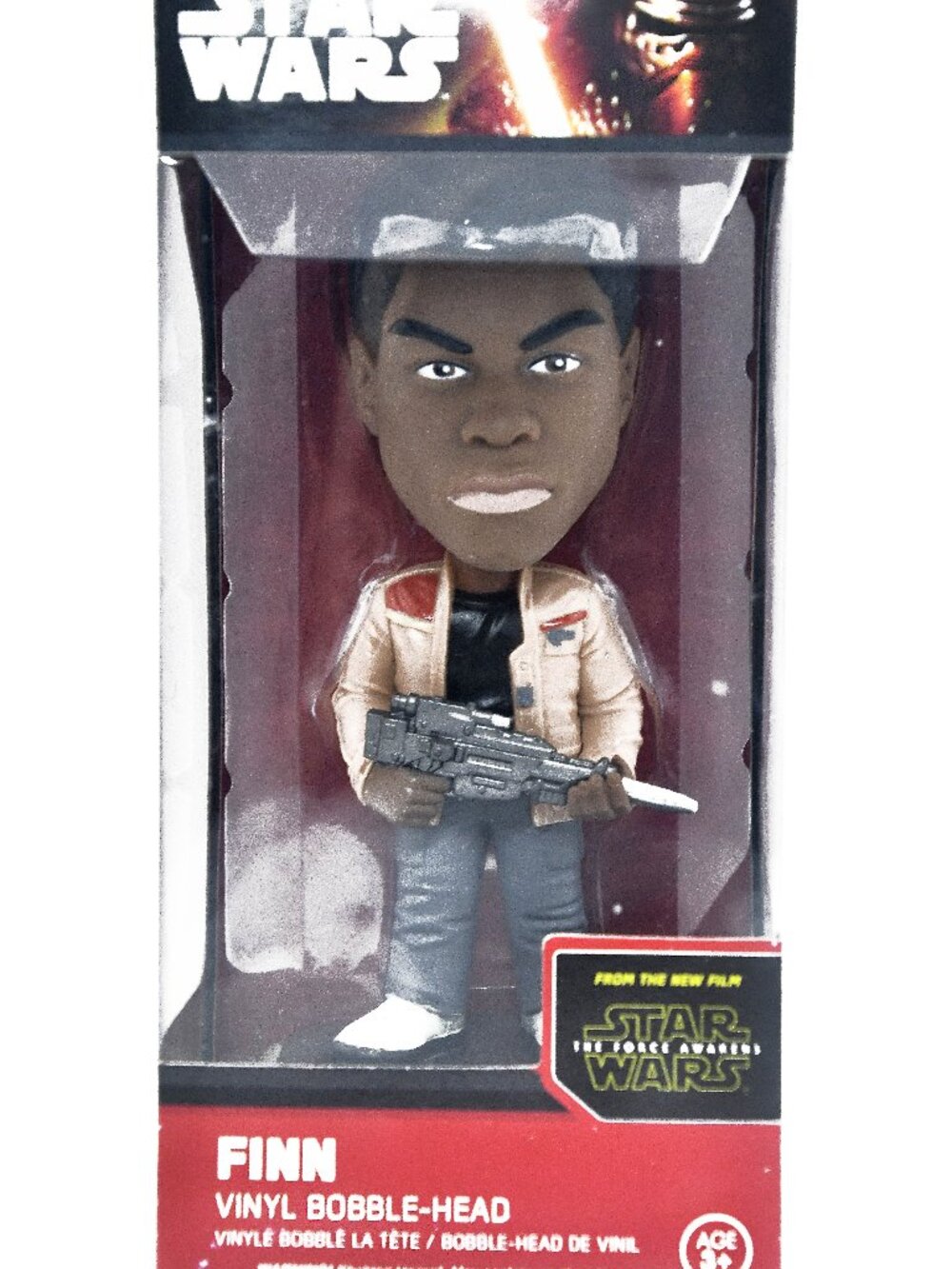Funko Star Wars Wacky Wobbler Finn Bobble Head Figure Episode VII Force Awakens